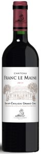 Saint-Émilion Grand Cru, Château Franc Le Maine, 2015