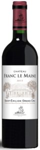 Saint-Émilion Grand Cru, Château Franc Le Maine, 2015