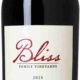 Bliss Cabernet Sauvignon, Bliss Vineyards, 2015