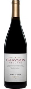 Pinot Noir, Grayson Cellars, 2017