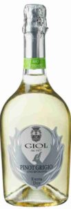 Pinot Grigio, Spumante Extra Dry, Giol, 2016