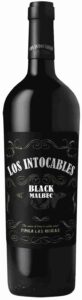 Los Intocables, Black Malbec, Finca Las Moras, 2016
