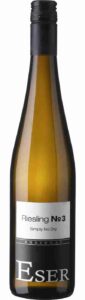 Simply No dry, Riesling No 3, Eser, 2018