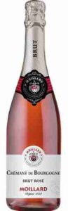 Crémant de Bourgogne Brut rosé, Moillard, 2018